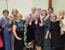 castlereagh class members at the end of the evening.