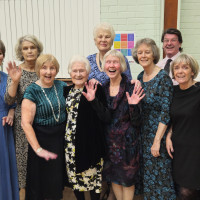castlereagh class members at the end of the evening.